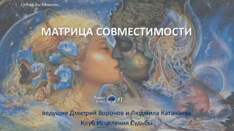 [Дмитрий Воронов] Курс по отношениям в Матрице Судьбы. Матрица совместимости. Метод Лaдини (2023)