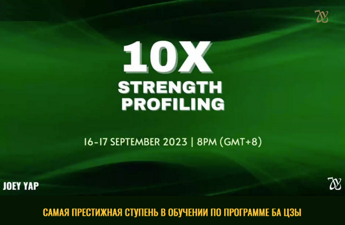 [Joey Yap] Сила профилей 10Х (2023)