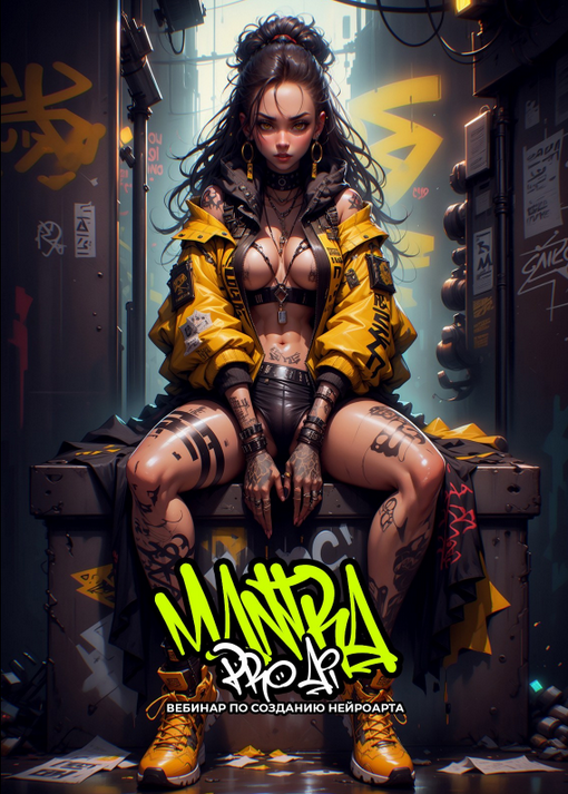 [Roman Mantra] Mantra PRO Ai. Вебинар по созданию нейроарта (2023)