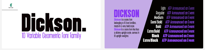 [Myfonts] Dickson Font Family (2022)