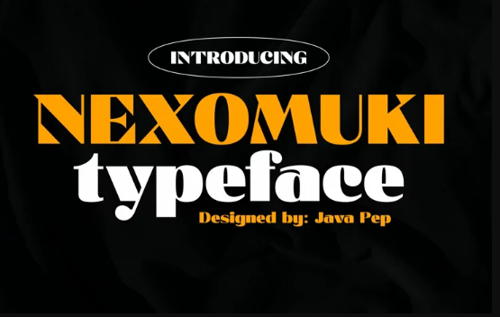 [Fontbundles] Nexomuki / modern & bold sans (2022)