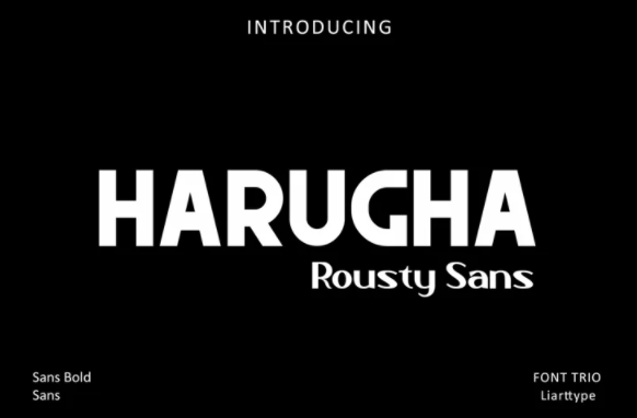 [Fontbundles] Harugha Font (2022)