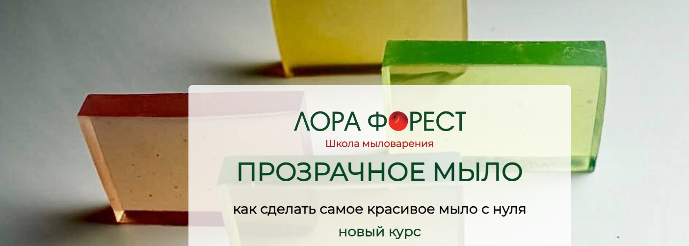 [Лора Форест] Прозрачное мыло с нуля (2024)