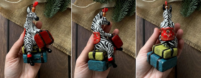 [cotton_toys_st] [Ватная игрушка] Зебра (2023)