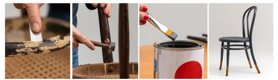 [Domestika] Реставрация и преображение мебели для начинающих [Furniture Restoration and Transformati