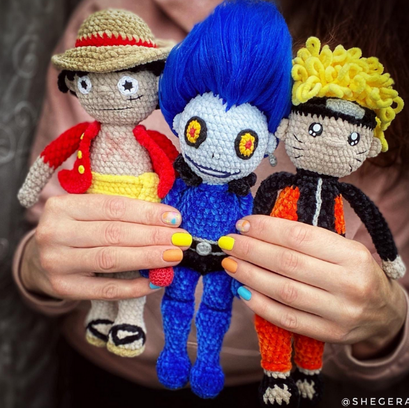 [Евгения Краева] [shegera13] Герои Аниме. Часть 1 (2023)