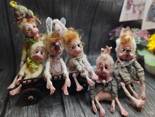 [Наталия Либеровская] [@natdanann] Мухослонки + Зайцы Побегайцы (2023)