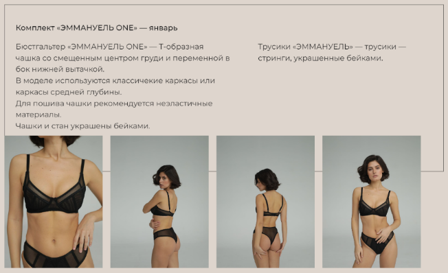 [Евгения Макаренко] [proshitye] [Шитье] Бельевой практикум. Пакет Январь (2023)