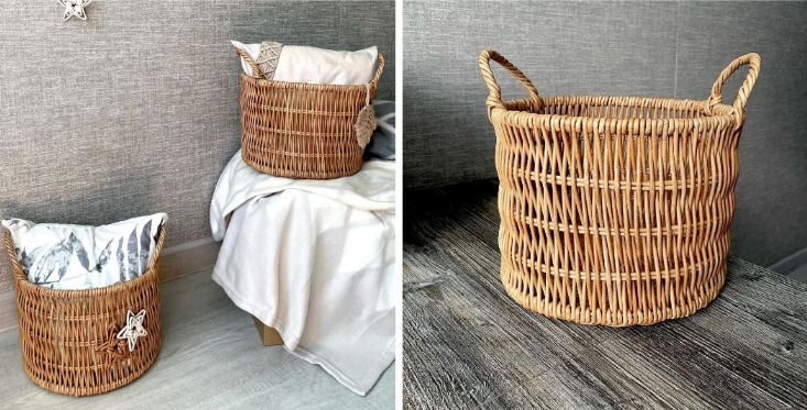 [ceny_krasotu] [Бумажная лоза] МК Корзина Zara home (2022)