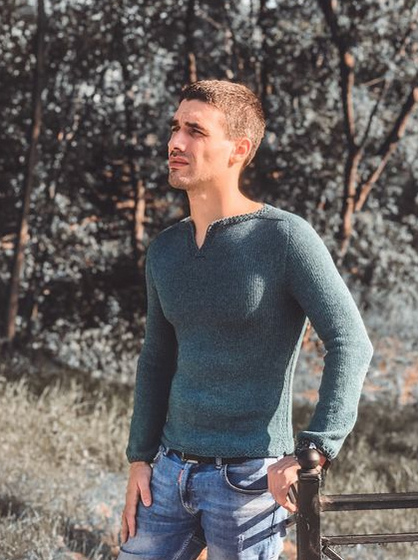 [Анна Сутурина] Мужской джемпер «Duo for man» (2022)