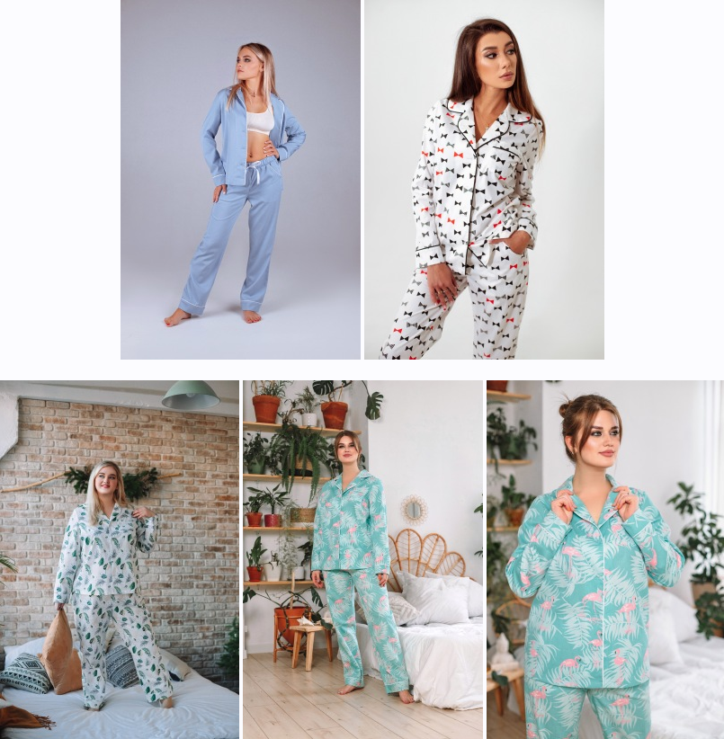 [Элина Патыкова] [Шитье] Пижама “Family” – женщины (2022)