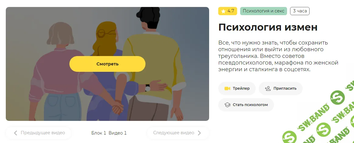 [Правое полушарие интроверта] Психология измен (2024)