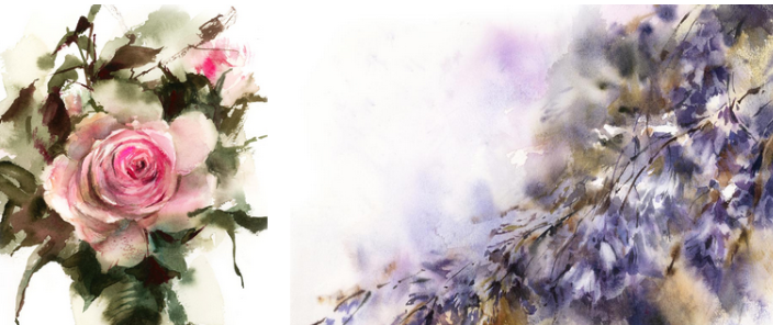 [София Родионова] [lectoroom] Красочный букет в японской вазе. Акварель (2025)