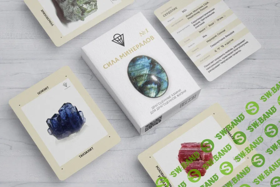 [Vitagems] Колода карт Сила Минералов N1 - N2 (2025)