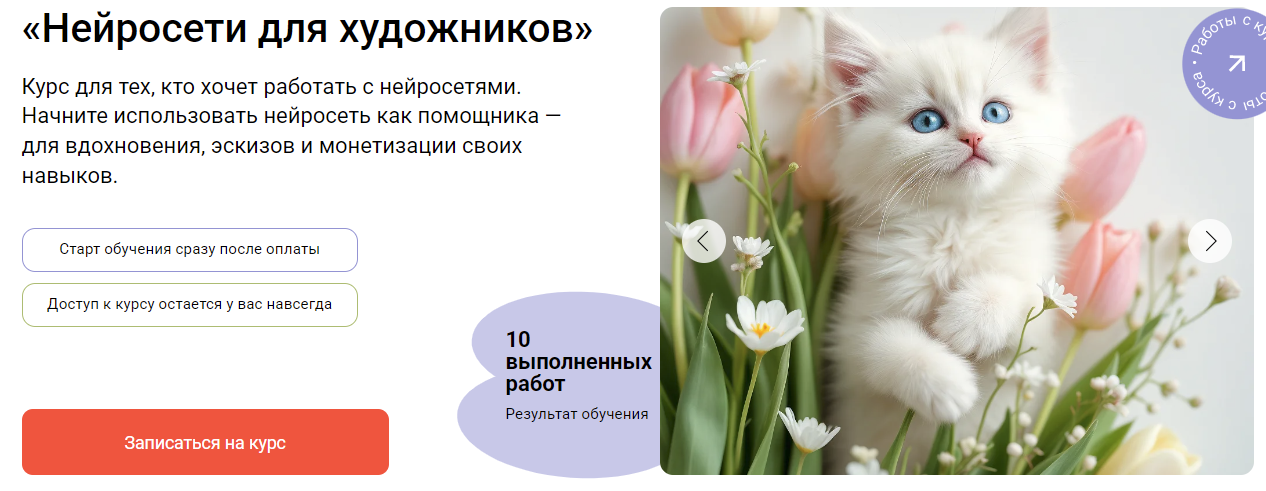 [Художник Online] Ника Сабрекова ― Нейросети для художников (2025)