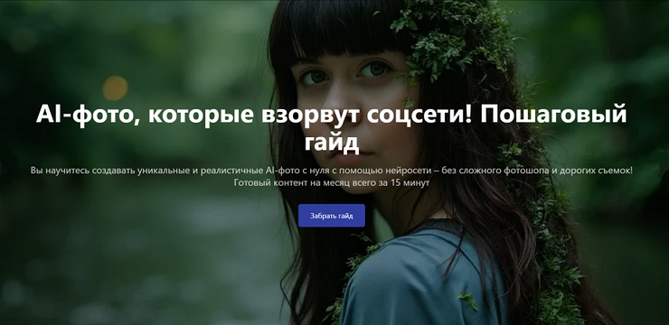 [Лидия Дойкова] AI-фото, которые взорвут соцсети! Пошаговый гайд (2025)