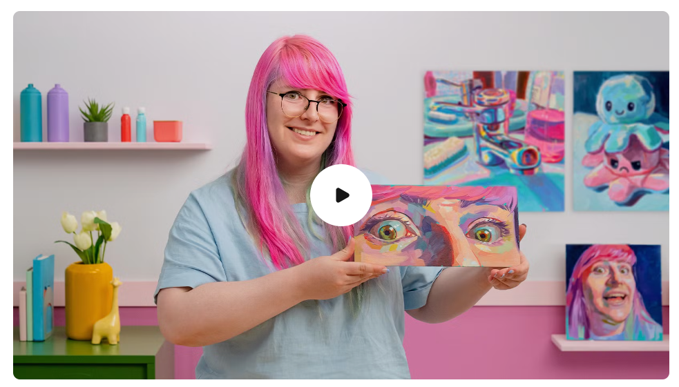 [Domestika] Рисование глаз маслом для ярких портретов (Painting Eyes with Oil for Vibrant Portraits) (2023)