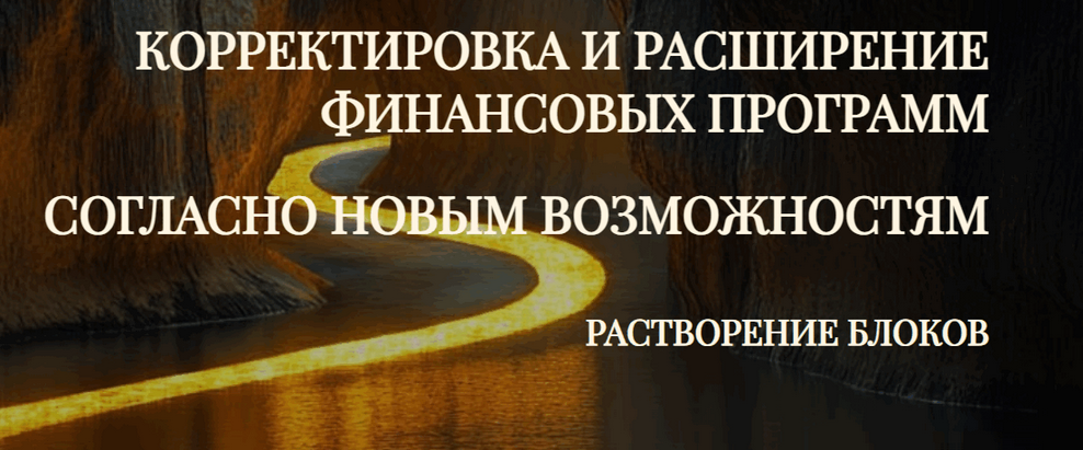 [Эмилия Франк] Корректировка и расширение Финансовых программ согласно Новым возможностям (2025)