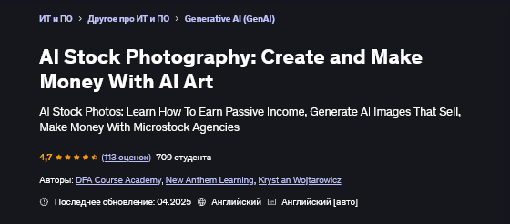 [Krystian Wojtarowicz] Создавайте и зарабатывайте деньги с помощью искусственного интеллекта (2025)
