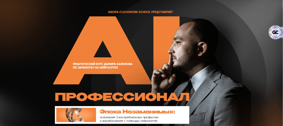 [Дамир Халилов] AI-профессионал 4.0. Пакет Premium (2025)