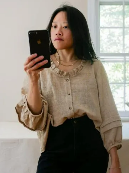 [Vivian Shao Chen] Блуза Vivian Shao Chen Nepheline Blouse. Размеры 1-9 (2025)