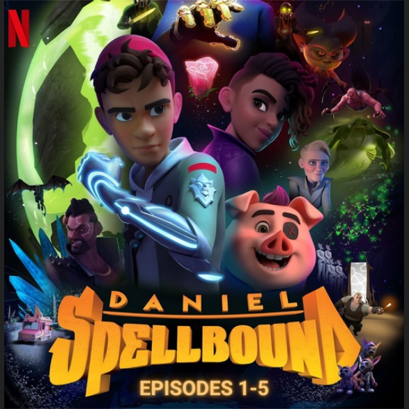 Daniel Spellbound Блок 1 (1-5 серии) (2023) [Марина Тойбар]