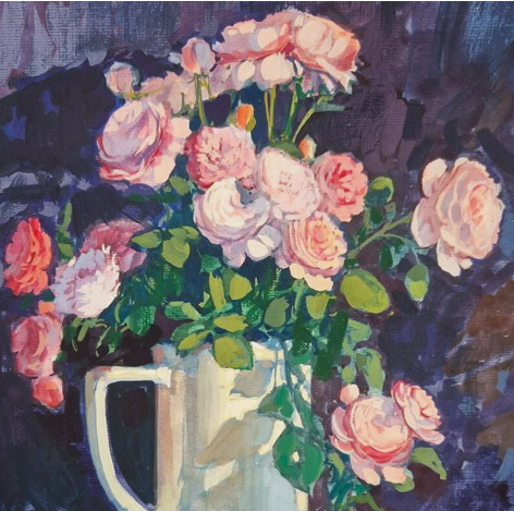 [Анна Хопта] [enterclass] Розы гуашью (2025)