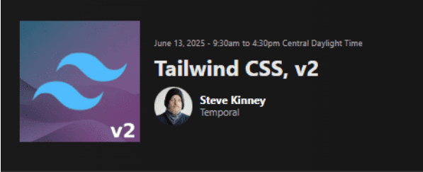 [frontendmasters] Tailwind CSS, v2