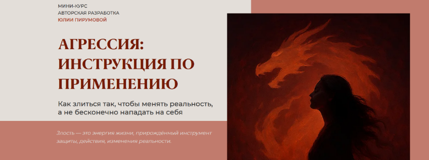 [Юлия Пирумова] Агрессия: инструкция по применению (2025)