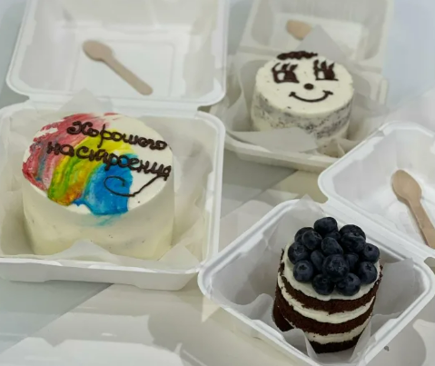 [Ксения Лобачева] Марафон по приготовлению бенто-тортов