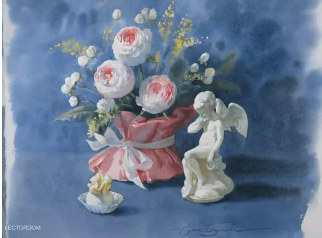 [Елена Базанова, lectoroom] Десерт для Амура. Натюрморт акварельными лессировками (2025)