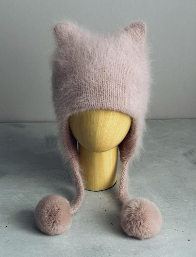 [Ксения Маликова] Шапка Cat hat (2025)