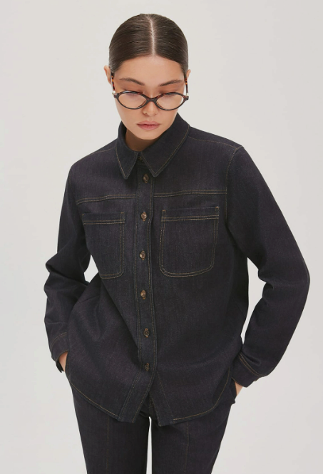 [Helpersew] Рубашка Erika. Размер 42-50. Рост 161-166 (2025)