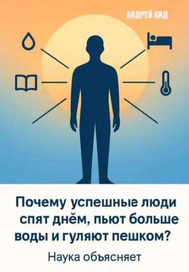 [А. Кид] Почему успешные люди спят днём, пьют больше воды и гуляют пешком? Наука объясняет (2025)