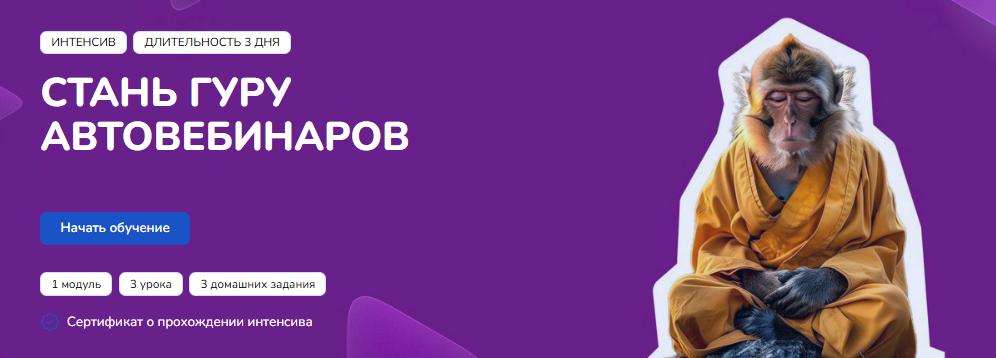 [Step Up] Стань гуру автовебинаров (2025)